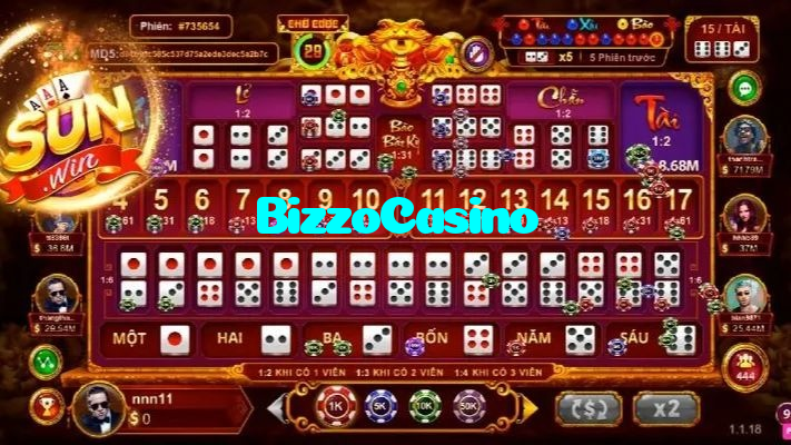 BizzoCasino casino presented on mobile device in Pakistan with slots and live games